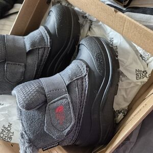 The North Face Kids' Gray Winter Boots